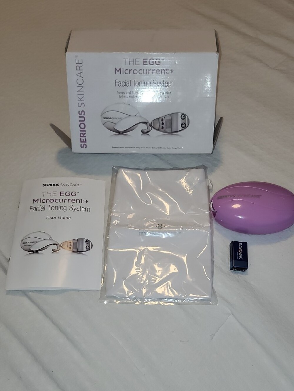 Serious Skincare The EGG Microcurrent+ Facial Toning System - Purple - Picture 6 of 9